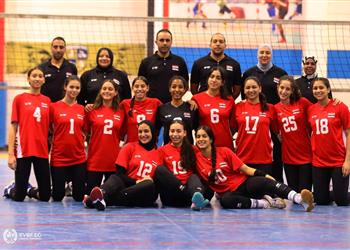 12 لاعبة في قائمة منتخب مصر لناشئات الطائرة ببطولة العالم بالمجر