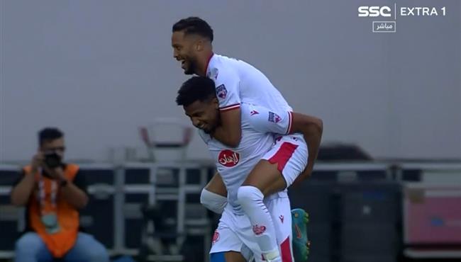 هدف الوداد الاول في مرمي اهلي طرابلس 1 0 البطولة العربية