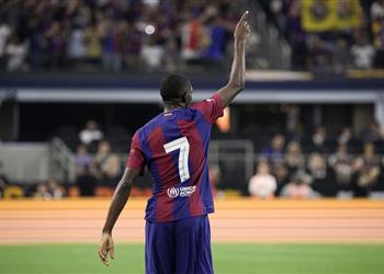 ديمبلي ي خبر لاعبي برشلونة بموقفه من الانتقال إلى باريس سان جيرمان