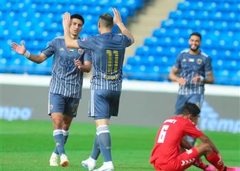 فيديو جوانكا يسجل هدف الوحدة الثاني أمام شباب بلوزداد في البطولة العربية