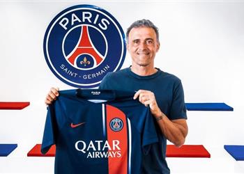رسمي ا لويس إنريكي مدير ا فني ا لـ باريس سان جيرمان