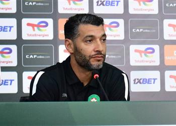 مدرب منتخب المغرب قبل مواجهة مصر النهائي ي ربح ولا ي لعب