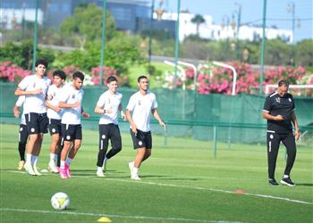 بحضور جمال علام المنتخب الأولمبي يواصل تدريباته استعداد ا لمواجهة المغرب