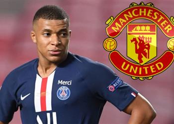تقارير يويفا قد يمنع مبابي من الانتقال إلى مانشستر يونايتد
