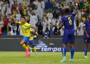 رونالدو يسجل رقم ا قياسي ا جديد ا بعد هدفه في مباراة النصر والاتحاد المنستيري