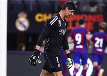 ماركا تعلن مدة غياب كورتوا المتوقعة عن ريال مدريد بعد إصابته الخطيرة