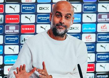 جوارديولا تحقيق الثلاثية يحدث مرة واحدة في العمر ونزلنا من على قمة الجبل