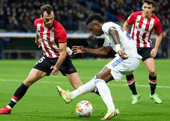 تعرف على معلق مباراة ريال مدريد وأتلتيك بلباو اليوم في الدوري الإسباني