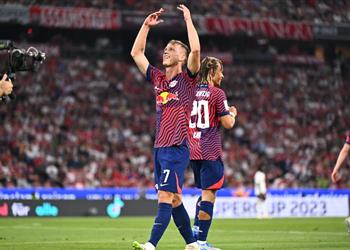 فيديو أولمو يقضي على أحلام هاري كين ويقود لايبزيج للتتويج بالسوبر الألماني أمام بايرن ميونخ