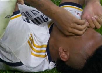 المصائب تتوالى على ريال مدريد إصابة قوية لـ ميليتاو أمام أتلتيك بلباو ويغادر باكي ا