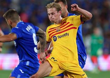 دي يونج يهاجم التحكيم والليجا بعد تعادل برشلونة مع خيتافي عليكم الاقتداء بـ الدوري الإنجليزي