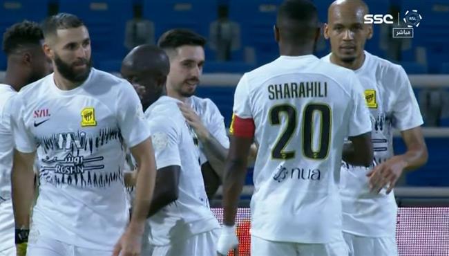 اهداف مباراة الاتحاد والرائد 3 0 الدوري السعودي