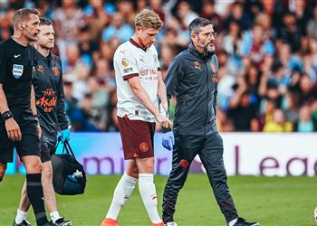 تقارير شكوك حول غياب دي بروين عن مانشستر سيتي حتى نهاية العام