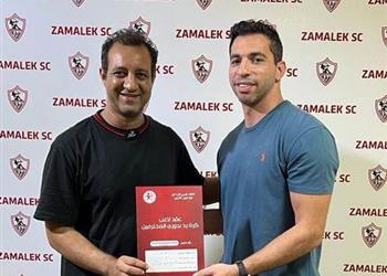 رسمي ا الزمالك يعلن تجديد عقد أحمد الأحمر مع فريق اليد