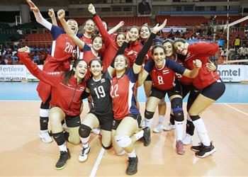 منتخب مصر لسيدات الطائرة يفتتح مشواره في أمم إفريقيا بالفوز على الجزائر