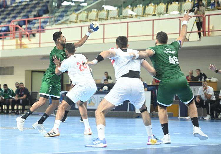 مباراة الزمالك والعربي في البطولة العربية لكرة اليد