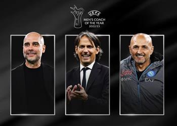 ترتيب قائمة أفضل 10 مدربين في أوروبا 2023