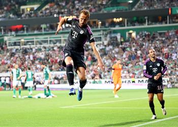 فيديو هاري كين يسجل هدفه الأول مع بايرن ميونخ أمام فيردر بريمن