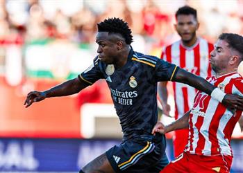 فيديو أسيست بيلينجهام فينيسيوس ي سجل هدف ريال مدريد الثالث أمام ألميريا