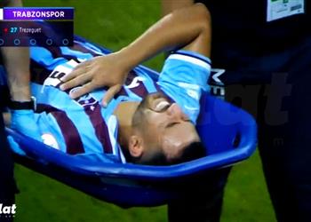 تقارير تركية نقل تريزيجيه إلى المستشفى بعد إصابته أمام طرابزون سبور