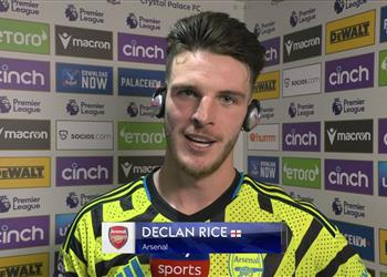 ديكلان رايس سيطرنا على مباراتنا أمام كريستال بالاس وأريد إثبات خطأ الناس