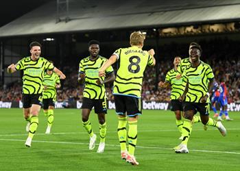 أوديجارد يوضح سبب تنفيذه ضربة الجزاء أمام كريستال بالاس بدل ا من ساكا