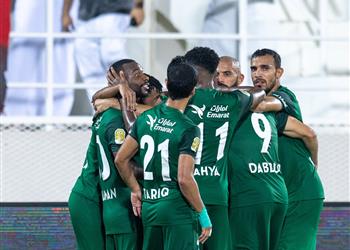 فيديو يحيى الغساني يسجل هدف شباب الأهلي الأول أمام النصر