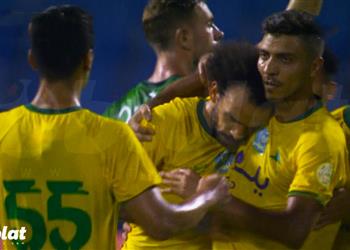 فيديو أسيست محمد شريف فابيو يسجل هدف الخليج الأول أمام الاتفاق