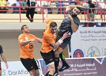 الكويت الكويتي ي قصي البنك الأهلي من نصف نهائي البطولة العربية لأندية اليد