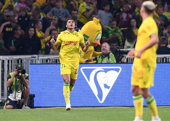 فيديو مصطفى محمد يسجل هدف نانت الثالث أمام موناكو