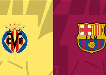 معلق مباراة برشلونة وفياريال اليوم في الدوري الإسباني