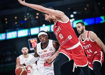 ترتيب مجموعة مصر في كأس العالم لكرة السلة بعد الخسارة أمام مونتينيجرو