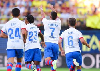 فيديو برشلونة يفلت من فخ فياريال ويحقق فوز ا برباعية مثيرة في الدوري الإسباني