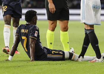 شيرينجيتو يصدم ريال مدريد بتوقعات مدة غياب فينيسيوس للإصابة