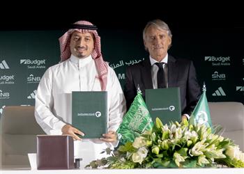 الاتحاد السعودي يعلن تفاصيل عقد مانشيني وموعد الظهور الأول مع الأخضر