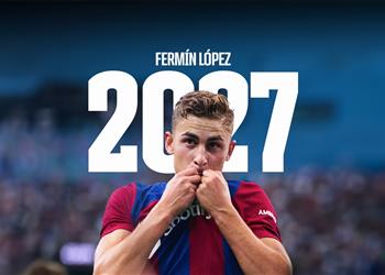 برشلونة ي علن تجديد عقد فيرمين لوبيز حتى 2027