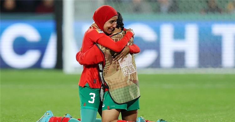 فرحة لاعبات المغرب