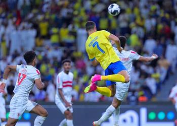 ديلي ميل رونالدو تفوق على محمد صبحي وقاد النصر لإقصاء الزمالك من البطولة العربية
