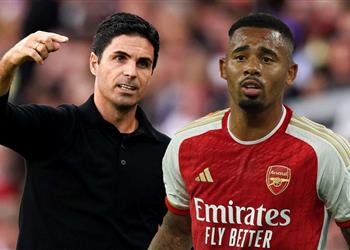 أرتيتا يوضح تطورات إصابة جيسوس قبل مواجهة مانشستر سيتي في الدرع الخيرية