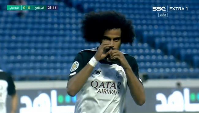 هدف السد الاول في مرمي الشرطة العراقي بالبطولة العربية اكرم عفيف