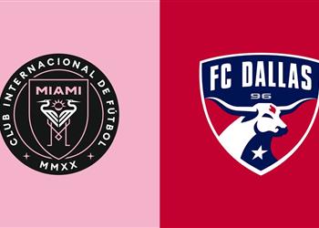 موعد مباراة إنتر ميامي ودالاس اليوم في كأس الدوريات
