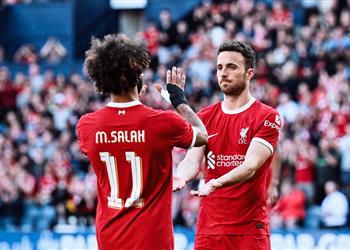 فيديو البروفة الأخيرة قبل مواجهة تشيلسي محمد صلاح يسجل ويصنع في ثلاثية ليفربول الودية ضد دارمشتات