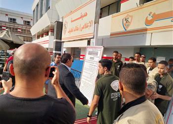 خالد لطيف يعلن ترشحه في انتخابات الزمالك