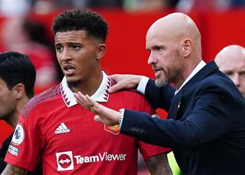 تليجراف سانشو يستعد لاجتماع حاسم مع تين هاج في مانشستر يونايتد