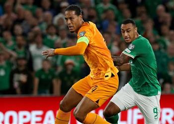 بعد عقوبته الإضافية فان دايك يخلف وعده خلال مباراة هولندا وأيرلندا