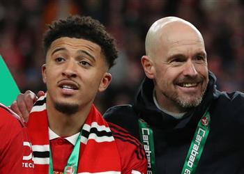 تصرف جديد من سانشو بعد أزمته مع تين هاج