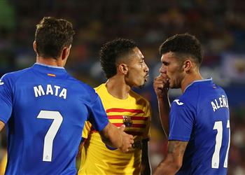 سبورت توضح موقف رافينيا من مباراة ريال بيتيس في الدوري الإسباني