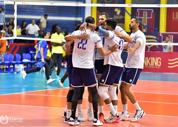 منتخب مصر بطل ا لـ كأس أمم إفريقيا لكرة الطائرة على حساب الجزائر