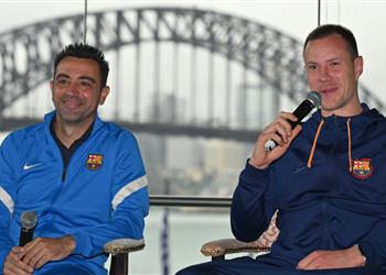 تشافي تير شتيجن أفضل حارس في العالم ولابورتا يمنحنا ثقة هائلة