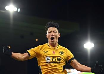 فيديو هوانج هي تشان يسجل هدف ولفرهامبتون الأول أمام ليفربول